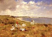 William Merritt Chase Idle Hours oil painting reproduction